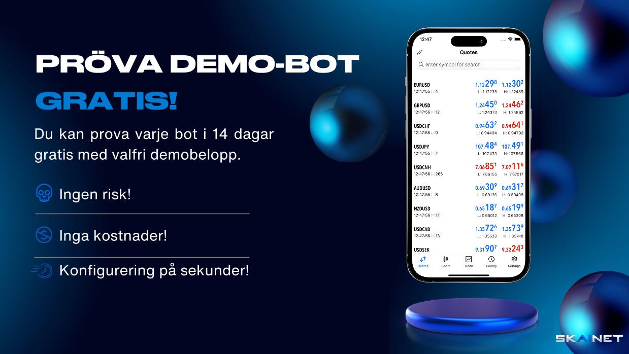 PROVA DEMO BOT GRATIS!